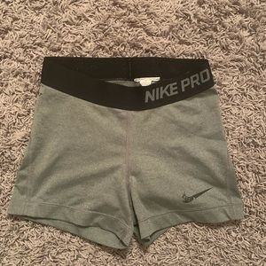 Gray nike pros